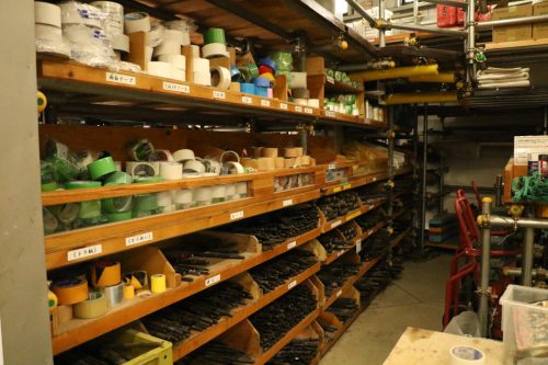 整頓された工具