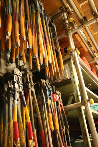 整頓された工具