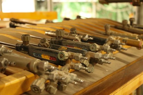 整頓された工具
